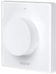 Mi-Light K1 dimmer+CCT fali távirányító, fehér, tekerőgombos, elemes, 86x86 mm (FUTK1)
