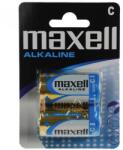 Maxell LR14 C elem, alkáli, baby, 1, 5V, 2 db/csomag (Maxell LR14) - kontaktor