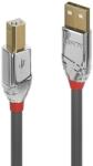 Lindy LNY-36645 : : USB 2.0 кабел, 1x Type A, 1x Type B, Cromo Line, сив, 7.5 м