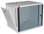 Lande Eurobox 19" Fali Rack Szekrény 9U 540x600 mm - Szürke