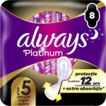 Always Platinum Secure Night Extra szárnyas egészségügyi betét, 8db