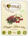 Primus vegán meggyes-kakaós keksz 80 g - menteskereso