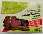 Barbara gluténmentes kakaós keksz kakaós tölt. étbevonatos 180 g - menteskereso