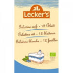 Lecker's bio zselatinlap állati eredetű 12 db