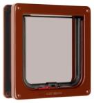 Closer Pets Cat Mate 234B 2 Utas Zárható Macskaajtó, Alagúttal - Barna - Closer Pets (234B)