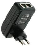 Adex Adaptor Alimentare Adex Gigabit PoE - 24V/1A Priza LED Negru (PV266204)