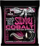 Ernie Ball 3723 Cobalt Super Slinky 3-Pack