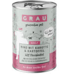 Grau 12x400g GRAU marha, sárgarápa & burgonya nedves kutyatáp