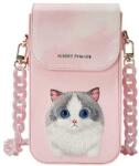 Nimmy Nagyszemű Háziállat 2.0 Macska Kézitáska - Rózsaszín