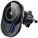 SODI C50 Forgatható Szellőzőre Szerelhető 15W MagSafe töltő/tartó - Fekete