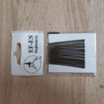 EF-ES fekete hullámcsat gömbös 5cm 20 db