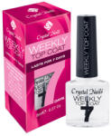 Crystal Nails Crystal Nails Weekly Top Coat fedőlakk - 8ml - szepseglabor
