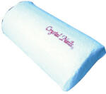 Crystalnails Crystal Nails Frottír bevonatú kéztámasz fehér