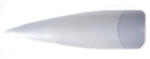 Crystalnails Crystal Nails Bemutató stiletto tip - matt fehér 50db