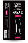 Crystalnails Crystal Nails Gel Tip Box - hosszú balerina