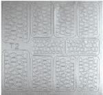 Crystalnails Crystal Nails OMBRE STICK TEMPLATE FESTŐSABLON - T2