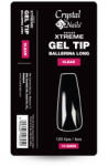 Crystalnails Crystal Nails Xtreme Gel Tip Box - Rövid mandula