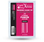 Crystalnails Crystal Nails Xtreme Half Square Reverse Tip Crystal Nails Xtreme Fusion AcrylGel-hez - 120 db