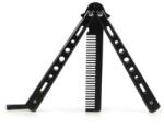  Gyakorló pillangókés pillangó fésű kés - fekete színű