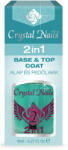Crystal Nails Crystal Nails 2in1 - alapozó és fedőlakk egyben 8ml