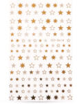 Crystalnails Crystal Nails köröm matrica (353-gold) arany csillagok