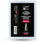 Crystalnails Crystal Nails Xtreme Fusion AcrylGel-hez Universal Half Reverse Clear tip 120db