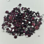 Strassz Körömkő strassz 720db mix Amethyst 09