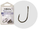 THE ONE 8626Bd Wide Gape 4 Fekete Nickel Füles, Szakállas Bojlis Horog 8db (41617004)