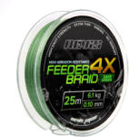 Nevis Feeder Braid 0.14mm 25m Fonott előkezsinór-Zöld (3258-014)