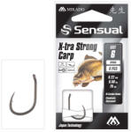 Mikado Sensual Xtra Strong 10 Füles, Szakállas Előkötött Horog 10db (HP805-10DB-018)