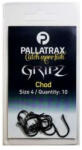 Pallatrax Gripz Chod Hooks 8 Füles, Szakáll Nélküli Bojlis Horog 10db (PXPS1277)