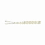 Mustad Aji Split Tail 5, 08cm Clear Rainbow Glitter Plasztik Csali 12db (M8090001)