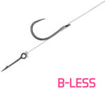 Delphin FLR Sting 8cm 0.22mm #6 Előkötött Szakáll Nélküli Horog Csalitüskével 6db (101003751)