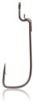 Mustad Alpha-Grip Tak Offset Titanx 4/1 Füles, Szakállas Offset Horog 4db (M4023400)