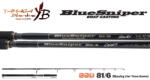 YAMAGA Blanks Blue Sniper 81/6 Blacky Tuna 2, 48m 30-110gr 2 Részes Pergető Bot (YB14576)
