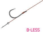Delphin Proxi Sting 8cm 0, 10mm 12 Füles, Szakáll Nélküli Előkötött Horog Csalitüskével 6db (101004251)