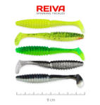Reiva Zander Power Shad 8cm 3, 18gr 5db/cs (5szín) Plasztik csali (9901-898)