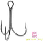 Delphin B! LureHook Triple 2 Füles, Szakállas Hármashorog 6db (101005376)