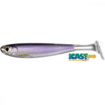 Livetarget Slow-Roll Shiner Paddle Tail Swimbait Silver/Purple 10cm Gumihal 4db (LT202007)