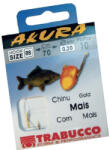 Trabucco Akura Mais 01 Füles, Szakállas Monofil Előkötött Horog 10db (027-10-010)