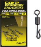 Carp Academy Pontyozó Gyorskapocs Forgóval 12-es XXS 10db (5567-012)