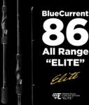 YAMAGA Blanks Blue Current 86TZ All Range Elite 2, 58m 3-21gr 2 Részes Pergető Bot (YB01651)