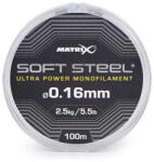Matrix Soft Steel Ultra Power Monofilament 0, 16mm 100m Monofil Főzsinór (GML045)