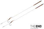 Delphin THE END Boilie rig kötött horog / 2db 20cm/25lbs/#2 (830410612)