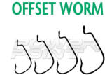 Rapture Offset Worm 2/0 Offset Horog 10db (200-54-008)