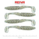 Reiva Zander Power Shad 10cm 7, 05gr 4db/cs (Ezüst Flitter) Plasztik csali (9901-107)