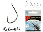 Gamakatsu Feeder Extra Fekete 10 10db/csomag Lapkás Szakállas Feeder horog (147759-010)