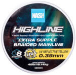 Nash Highline UV Sárga 0, 35mm 1200m Fonott Főzsinór (T6034)
