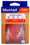 Mustad In-Line Triple Grip Red Tinsel 4 Hármas Horog 2db (M4335004)