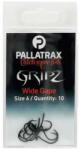 Pallatrax Gripz Wide Gape 6 Füles, Szakáll Nélküli Horog 10db (PXPS1121)
